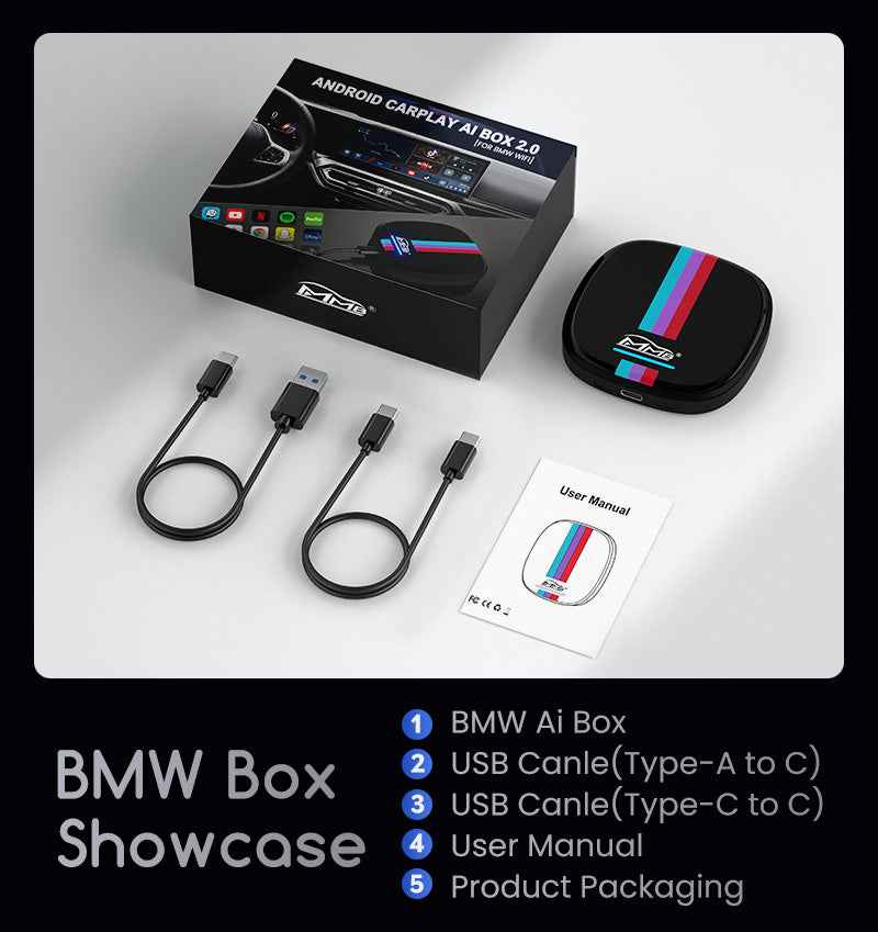MMB BMW AI Box Wireless Multimedia Carplay Adapter