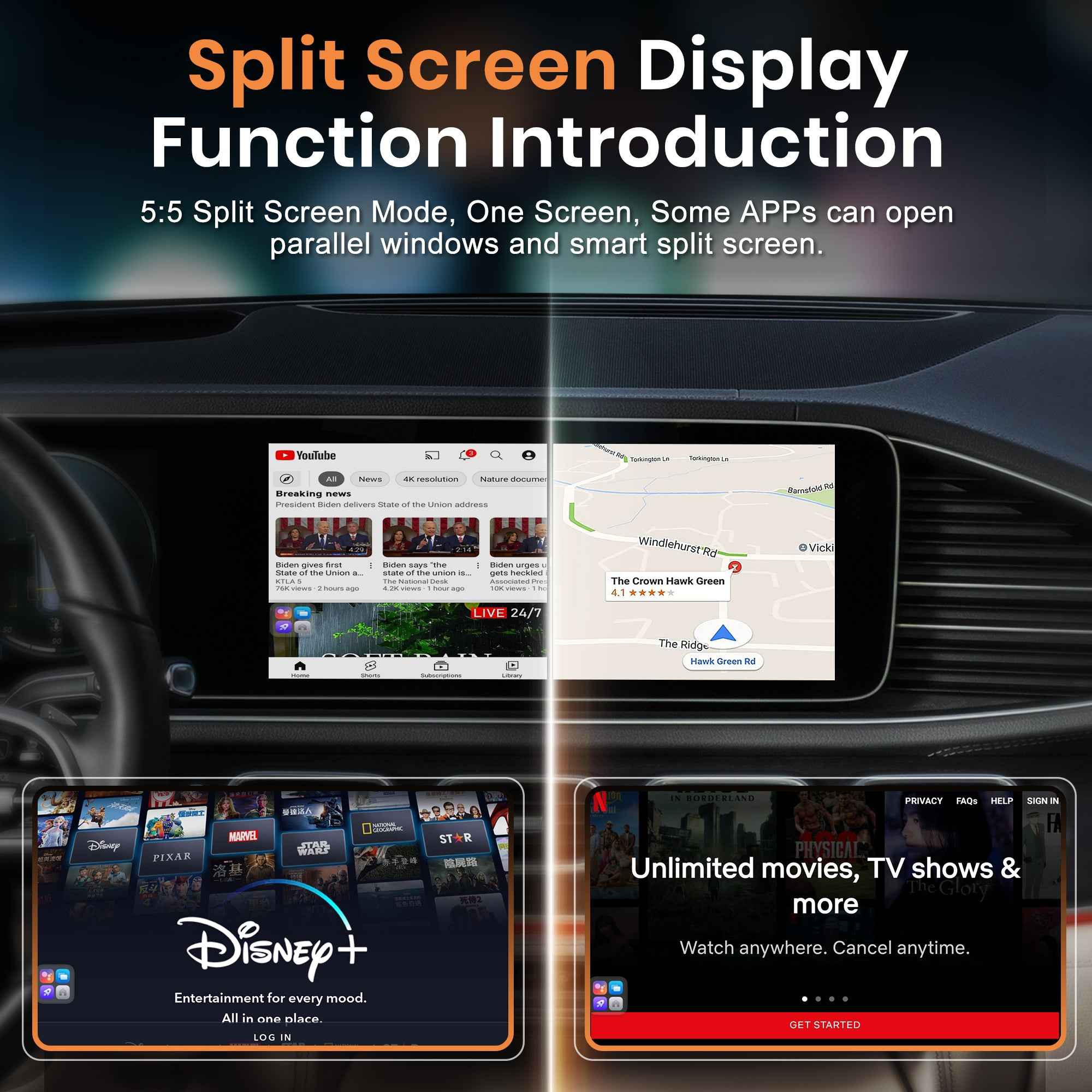 MMB Max 5.0 Ai Box Android 13 Multimedia Wireless Carplay Adapter