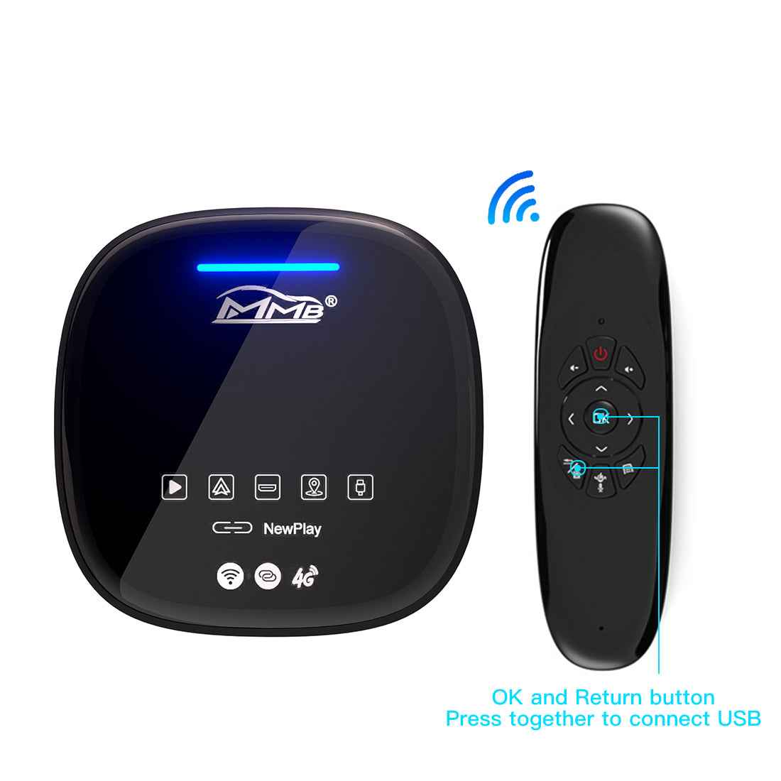 Wireless Remote Controller For MMB Wireless CarPlay